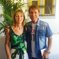 Lisa with Cliff Richard S